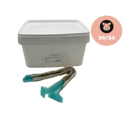 Boyaux de porc Ø 30/32 (10*91 mètres) Gaine souple